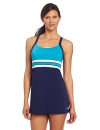 Speedo Women's Endurance Horizon Splice Ultraback Swim Dress