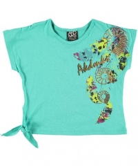 Akademiks Plumage Top (Sizes 4 - 6X) - teal, 4 Akademiks Plumage Top (Sizes 4 - 6X) - teal, 4