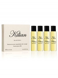 A tobacco composition built on notes that range from honey and fruits, to woods and ambers. A set with 4 refills, 0.25 oz. each. A tobacco composition built on notes that range from honey and fruits, to woods and ambers. A set with 4 refills, 0.25 oz. each.
