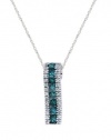 Effy Jewlery Prism Bella Bleu Diamond Pendant, 0.96 TCW