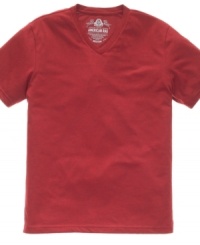 The basic every guy needs, crafted in soft slub cotton from American Rag. The basic every guy needs, crafted in soft slub cotton from American Rag.