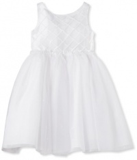 Sweet Heart Rose Girls 2-6X Sequin Special Occasion Dress, White, 6X Sweet Heart Rose Girls 2-6X Sequin Special Occasion Dress, White, 6X