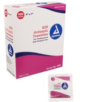 Antiseptic Wipe Benzalkonium BZK First Aid Wipes 100/Box Antiseptic Wipe Benzalkonium BZK First Aid Wipes 100/Box