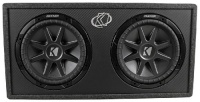 Brand New Kicker 10DCVR122 Dual 12 Comp VR Loaded Subwoofer Vented Enclosure with 2 ohm Final Impedance Brand New Kicker 10DCVR122 Dual 12 Comp VR Loaded Subwoofer Vented Enclosure with 2 ohm Final Impedance