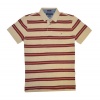 Tommy Hilfiger Men Custom Fit Striped Polo T-shirt
