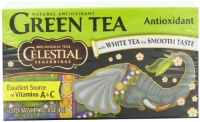 Celestial Seasonings Green Tea, Antioxidant, 20-Count Tea Bags (Pack of 6) Celestial Seasonings Green Tea, Antioxidant, 20-Count Tea Bags (Pack of 6)