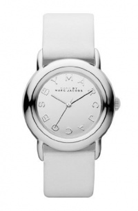 Marc by Marc Jacobs Marci Ss White Leather Strap #MBM1181 Marc by Marc Jacobs Marci Ss White Leather Strap #MBM1181