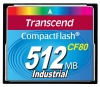 Transcend TS512MCF80 512MB 80x Type I Compact Flash Card