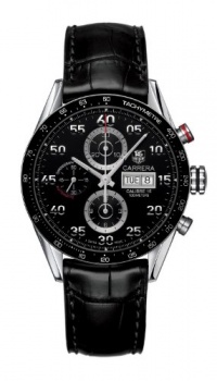TAG Heuer Carrera Mens Strap Watch TAG Heuer Carrera Mens Strap Watch