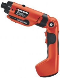 Black & Decker PD600 Pivot Plus 6-Volt Nicad Cordless Screwdriver with Articulating Head Black & Decker PD600 Pivot Plus 6-Volt Nicad Cordless Screwdriver with Articulating Head