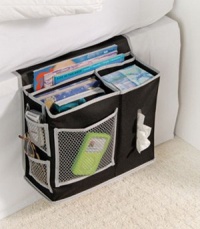 6 Pocket Bedside Storage Mattress Book Remote Caddy 6 Pocket Bedside Storage Mattress Book Remote Caddy