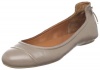 Calvin Klein Women's Priya Ballet Flat,Taupe,8.5 M US