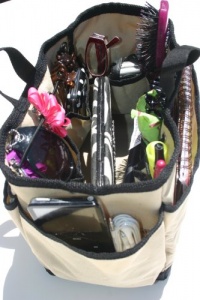 Kwiki Purse Insert Organizer Large KHAKI by BagnBasket Kwiki Purse Insert Organizer Large KHAKI by BagnBasket
