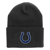 NFL End Zone Cuffed Knit Hat - K010Z, Indianapolis Colts, One Size Fits All NFL End Zone Cuffed Knit Hat - K010Z, Indianapolis Colts, One Size Fits All