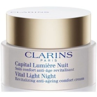 Clarins Vital Light Night Revitalizing Anti-Ageing Comfort Cream 1.7 oz / 50 ml Clarins Vital Light Night Revitalizing Anti-Ageing Comfort Cream 1.7 oz / 50 ml