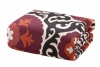 Natori Samarkand 300-Thread Count Cotton Sateen Print Queen Duvet, Multi
