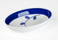 Mikasa True Blue Oval Vegetable Bowl Mikasa True Blue Oval Vegetable Bowl