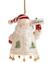 Lenox Santa Believe Porcelain Ornament