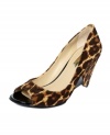 Wedge pumps like the Fifi by INC International Concepts get even prettier when you add a darling peep toe.