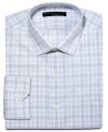 Shake up your solids. This plaid shirt from Geoffrey Beene is a welcome change from your routine look.
