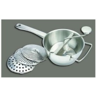 Winco Stainless Steel Vegetable Mill, 2 Quart -- 1 set. Winco Stainless Steel Vegetable Mill, 2 Quart -- 1 set.