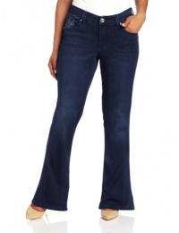 Seven7 Women's Plus-Size Rocker Slim Pant Snake 77 Seven7 Women's Plus-Size Rocker Slim Pant Snake 77