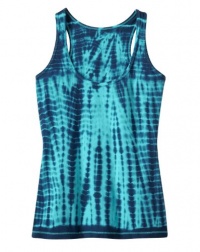 District Threads DT2301 - Juniors Tie-Dye Racerback Tank - Aqua/Navy - XS District Threads DT2301 - Juniors Tie-Dye Racerback Tank - Aqua/Navy - XS