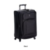 Delsey Luggage Helium Breeze 3.0 Lightweight 4 Wheel Spinner Expandable Upright, Black, 26 Inch