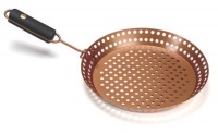 Outset QN77 Copper Colored Nonstick Grill Skillet with Removable Soft-Grip Handle Outset QN77 Copper Colored Nonstick Grill Skillet with Removable Soft-Grip Handle