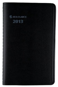 AT-A-GLANCE QuickNotes, Recycled Weekly/Monthly Appointment Book, 5 x 8 Inches, Black, 2013 (76-02-05) AT-A-GLANCE QuickNotes, Recycled Weekly/Monthly Appointment Book, 5 x 8 Inches, Black, 2013 (76-02-05)