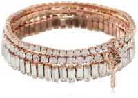 Betsey Johnson Iconic Baguette Crystal Baguette Set of 3 Stretch Bracelets, 7.5 Betsey Johnson Iconic Baguette Crystal Baguette Set of 3 Stretch Bracelets, 7.5