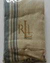 Lauren by Ralph Lauren Bedding Lake House Tan Herringbone EURO Pillow Sham