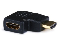 Monoprice HDMI Right Angle Port Saver Adapter (Male to Female) - 270 Degree - Vertical Flat Right Monoprice HDMI Right Angle Port Saver Adapter (Male to Female) - 270 Degree - Vertical Flat Right