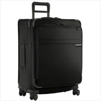 Briggs & Riley Medium Expandable Spinner U125SPX Black Briggs & Riley Medium Expandable Spinner U125SPX Black