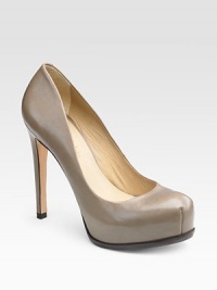 This rich leather staple exudes sophistication.Self-covered heel, 4½ (115mm) Hidden platform, 1 (25mm) Compares to a 3½ heel (90mm) Square toe Leather lining and sole Padded insole ImportedOUR FIT MODEL RECOMMENDS ordering true size.. This rich leather staple exudes sophistication.Self-covered heel, 4½ (115mm) Hidden platform, 1 (25mm) Compares to a 3½ heel (90mm) Square toe Leather lining and sole Padded insole ImportedOUR FIT MODEL RECOMMENDS ordering true size..