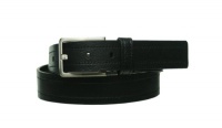 Calvin Klein Men's 35mm Black Stitched Pebble Leather Belt Calvin Klein Men's 35mm Black Stitched Pebble Leather Belt