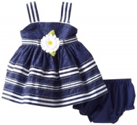 Sweet Heart Rose Baby-girls Infant Nautical Eyelet Dress, Navy/White, 18 Months Sweet Heart Rose Baby-girls Infant Nautical Eyelet Dress, Navy/White, 18 Months