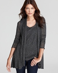 Lined with a seamless lockstitched shapewear tank to slim the figure, this Miraclebody by Miraclesuit twin set lends chic luster to your everyday look. Lined with a seamless lockstitched shapewear tank to slim the figure, this Miraclebody by Miraclesuit twin set lends chic luster to your everyday look.