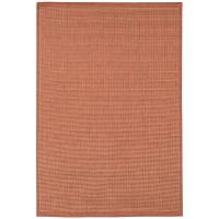 Couristan Recife Saddle Stitch Indoor/Outdoor Area Rug - Terra Cotta/Natural, 7.6 x 10.9 ft. Couristan Recife Saddle Stitch Indoor/Outdoor Area Rug - Terra Cotta/Natural, 7.6 x 10.9 ft.