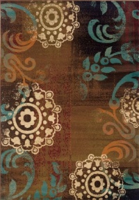 Sphinx by Oriental Weavers Emerson 2822A Area Rug, 1-Feet 10-Inch by 7-Feet 6-Inch Sphinx by Oriental Weavers Emerson 2822A Area Rug, 1-Feet 10-Inch by 7-Feet 6-Inch