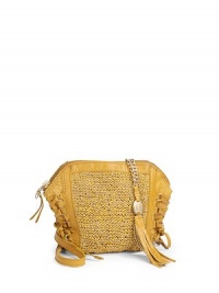 THE LOOKCalf leather crossbody strapLambskin knit panelsPebbled lambskin bodyLogo tassel charmLace-up details at sidesProtective metal feetTop zip closureOne inside zip pocketTwo inside open pocketsInside logo detailTHE MEASUREMENTAdjustable crossbody strap, 20-23½ drop10W X 8H X 3DTHE MATERIALLambskinCalf leather trimFully linedORIGINImported THE LOOKCalf leather crossbody strapLambskin knit panelsPebbled lambskin bodyLogo tassel charmLace-up details at sidesProtective metal feetTop zip closureOne inside zip pocketTwo inside open pocketsInside logo detailTHE MEASUREMENTAdjustable crossbody strap, 20-23½ drop10W X 8H X 3DTHE MATERIALLambskinCalf leather trimFully linedORIGINImported