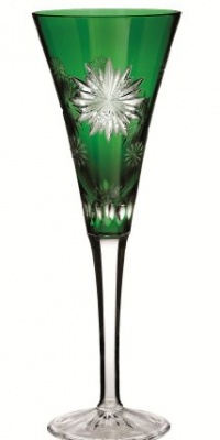 Waterford Crystal 2012 Snowflake Wishes for Courage Emerald Flute, 2nd Edition