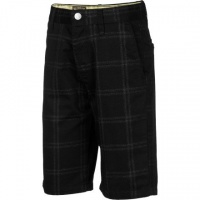 Volcom Frickin Plaid Chino Short - Boys' Black, 28 Volcom Frickin Plaid Chino Short - Boys' Black, 28
