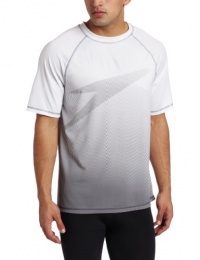 Speedo Men's Magnetic Blast Short Sleeve Rashguard Swim Tee Speedo Men's Magnetic Blast Short Sleeve Rashguard Swim Tee