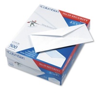 Columbian CO128 (#10) 4-1/8x9-1/2-Inch Security Tinted White Envelopes, 500 Count Columbian CO128 (#10) 4-1/8x9-1/2-Inch Security Tinted White Envelopes, 500 Count