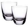 Villeroy & Boch American Bar-Straight Bourbon 4-1/2-Inch Double Old Fashioned Tumbler, Set of 2