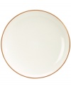 Make everyday meals a little more fun with Colorwave dinnerware from Noritake. Mix and match this coupe platter in terra cotta and white with other shapes and shades for a tabletop that's endlessly stylish.