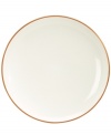 Make everyday meals a little more fun with Colorwave dinnerware from Noritake. Mix and match this coupe platter in terra cotta and white with other shapes and shades for a tabletop that's endlessly stylish.