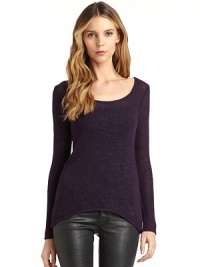 THE LOOKOpen weave designScoopneck Long sleevesHi-lo hemTHE FITAbout 29 from shoulder to hemTHE MATERIALViscose/polyesterCARE & ORIGINHand washImportedModel shown is 5'10 (177cm) wearing US size Small.This item was originally available for purchase at Saks Fifth Avenue OFF 5TH stores. THE LOOKOpen weave designScoopneck Long sleevesHi-lo hemTHE FITAbout 29 from shoulder to hemTHE MATERIALViscose/polyesterCARE & ORIGINHand washImportedModel shown is 5'10 (177cm) wearing US size Small.This item was originally available for purchase at Saks Fifth Avenue OFF 5TH stores.