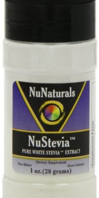 NuNaturals Nustevia Pure White Stevia Extract , 1-Ounce NuNaturals Nustevia Pure White Stevia Extract , 1-Ounce
